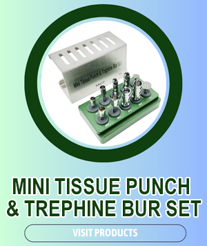 Mini Tissue Punch & Trephine Bur Set web