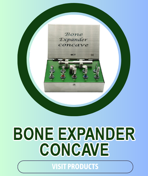 bone expander concave web